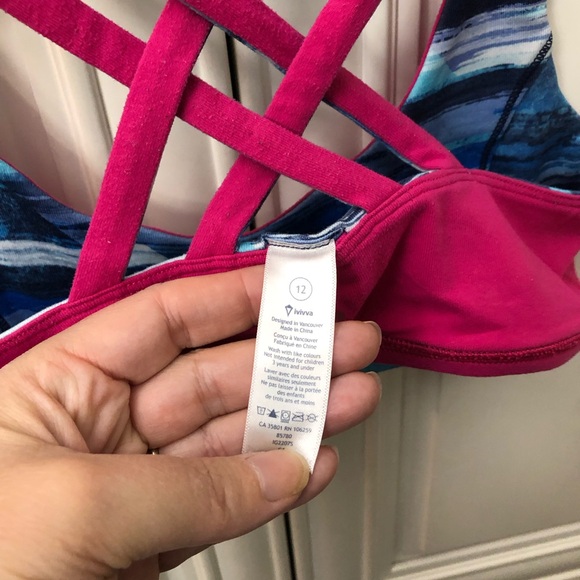 Reversible Ivivva by Lululemon bra - Picture 12 of 13